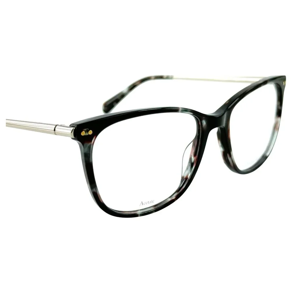 Banana Republic Shannia Womens Plastic Eyeglass Frame E03 Black Green Hava 53-17